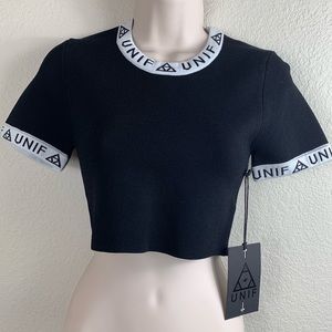 UNIF NWT Badsport crop top